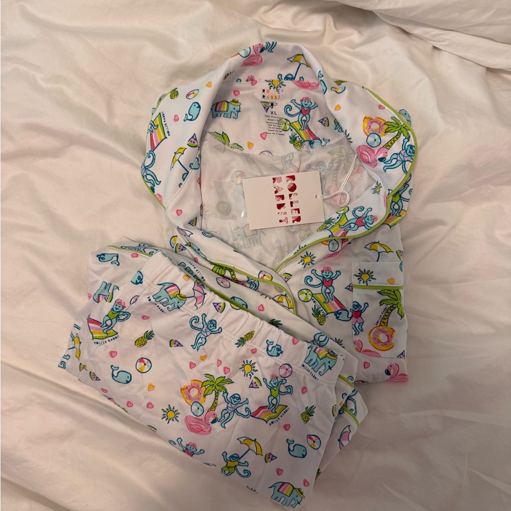 Roller Rabbit Pool Party Pajamas - Picture 2 of 4